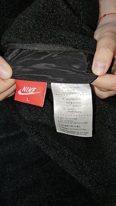 Jachetă Nike Big Swoosh Reversibilă Boa Negru Alb