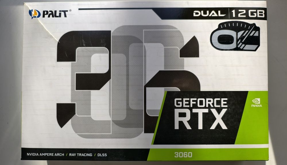 Palit RTX 3060 Dual OC 12gb
