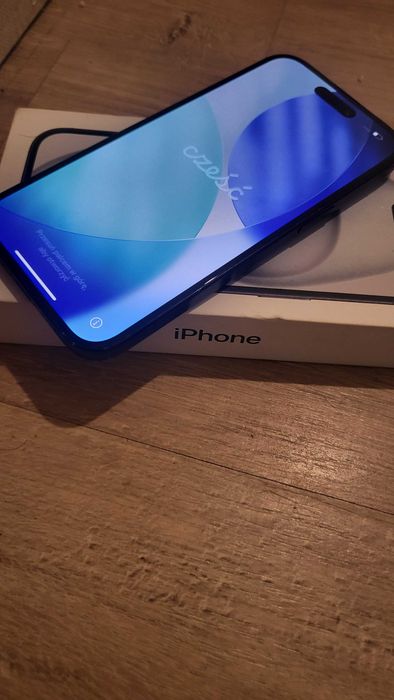 Telefon mobil  iphone 15 negru stare foarte bună