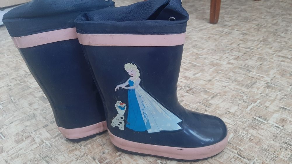 Сапоги резиновые для девочки