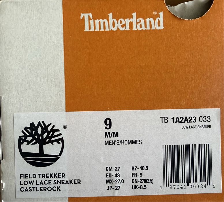 Timberland Field Trekker ОРИГИНАЛНИ мъжки обувки 43/27,5см