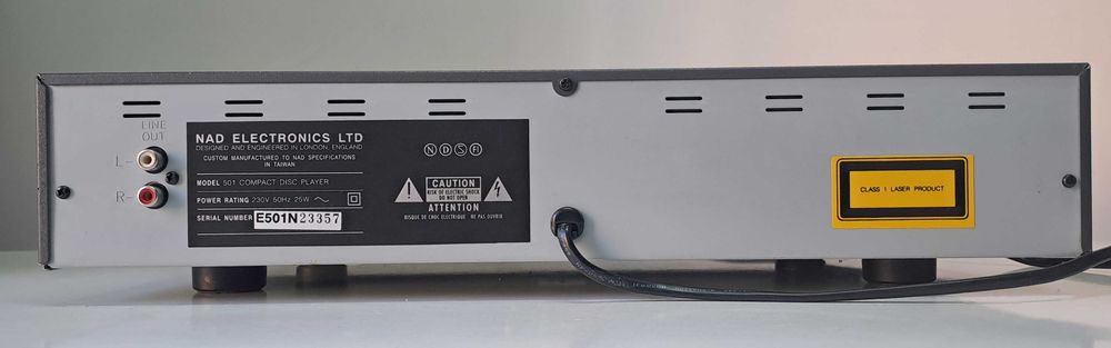 NAD 501 CD player TOP vintage