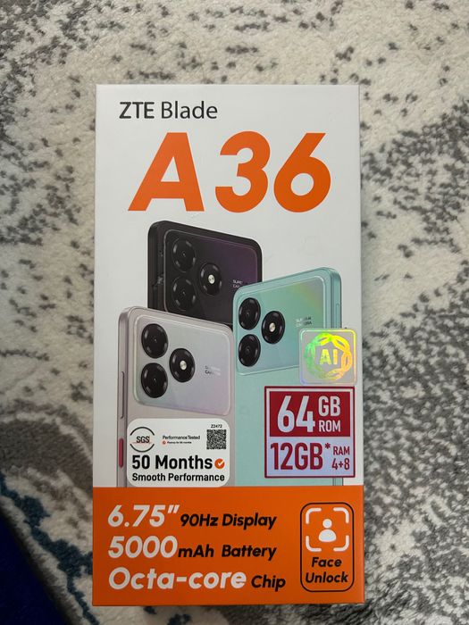 ZTE Blade A36 новый телефон