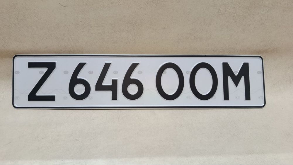 Дубликат авто номера