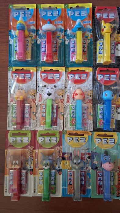 PEZ Nintendo колекция + анимационни герои / неотваряни / нови