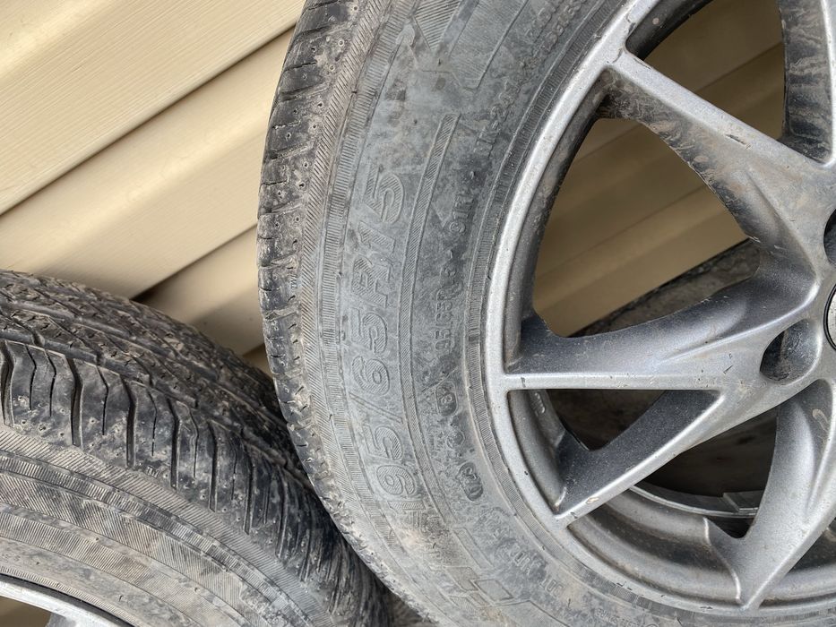 Диски с резиной на 15 подойдет пассат б5 мерсы