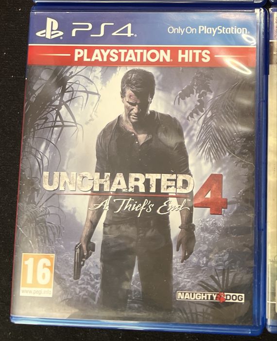 Uncharted 2016 PS4 диск