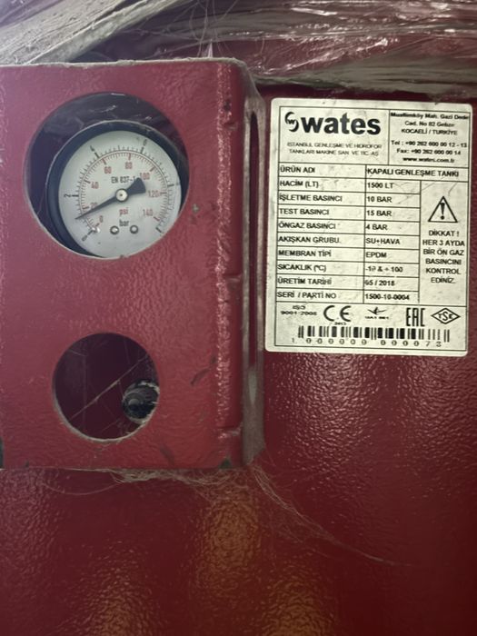 Vand vase de expansiune 1500 litri