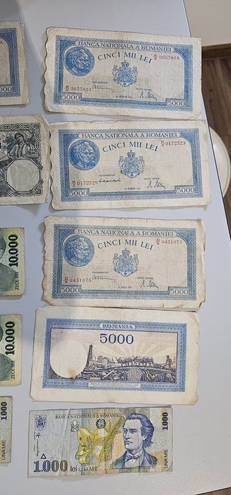 Colecție bancnote vechi