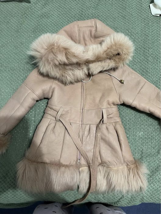 дубленка натуральная для девочки