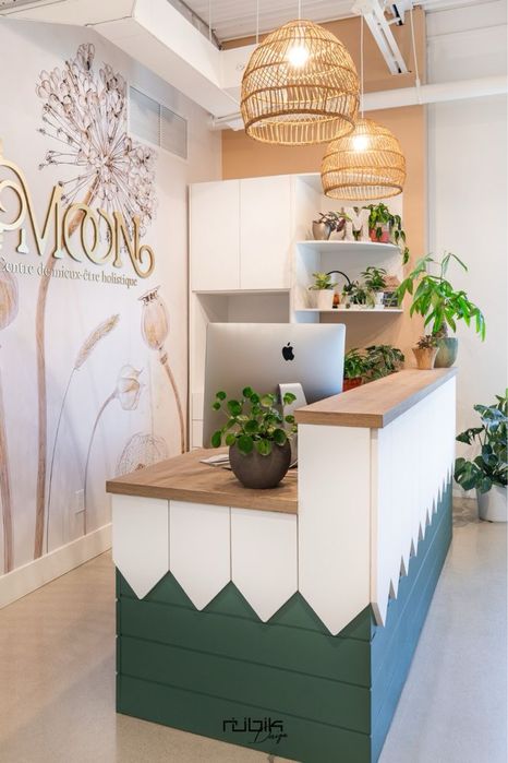 Ofis uchun reception (qabul joyi) yasab beramiz