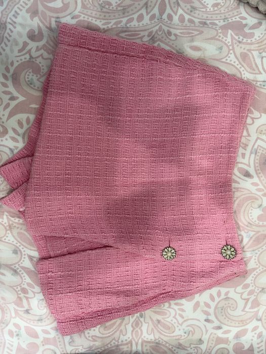 Розово сако Zara, полапанталон, размер XS