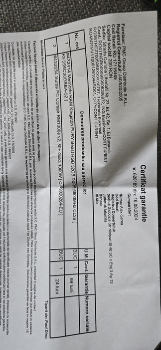 Sursa Corsair RMe Series RM1000e V2, 1000W ATX 80+ Gold