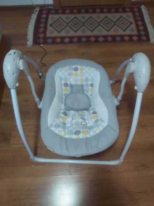 Leagan electric bej/alb