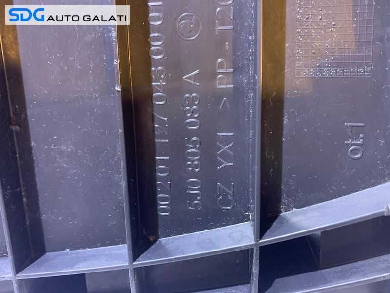 Suport Protectie Armatura Intaritura Spoiler Bara Fata Skoda Fabia 2 2007 - 2014 Cod 5J0805083A