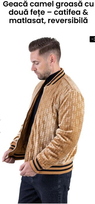 Geaca groasa cu doua fete marimi S la XxL