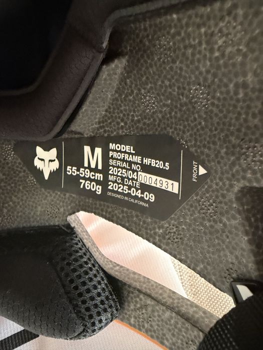 Fox Proframe Rs Fullface-Каска за Колело