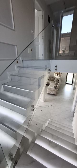 Balustrade din sticla
