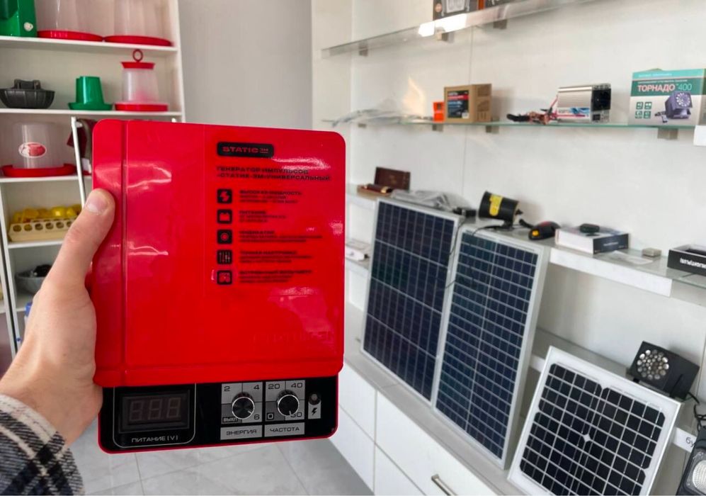 Электропастух Электрический забор Гинератор импульсов СТАТИК 3М