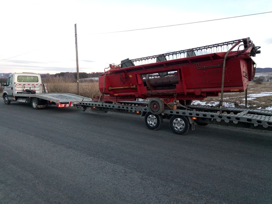 Tractari/transport dube si utilaje agricole