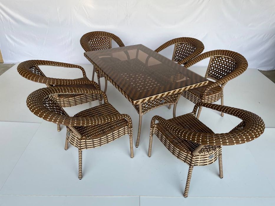 Toqima ratan stol stul