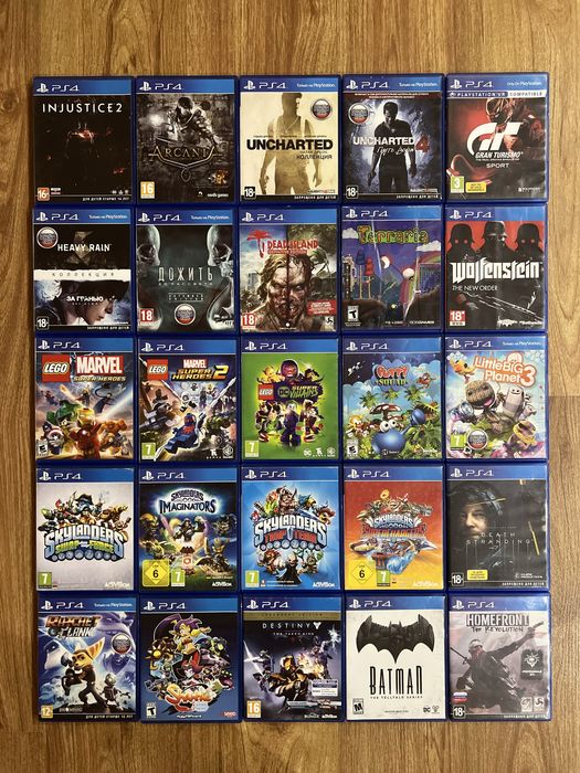 Игры на PlayStation5 и 4