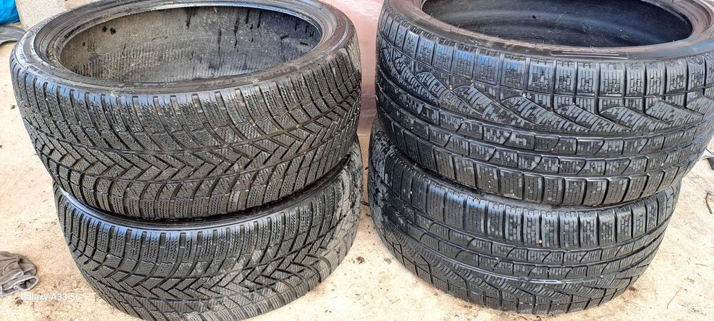 Vand anvelope de iarna,2 de 245/35r20 si 2 de 275/35r20 stare foarte b