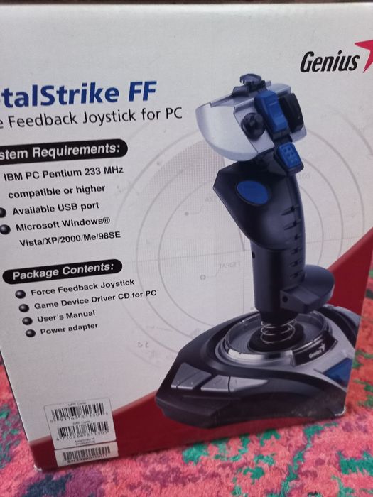 Руль игровой новый! Genius