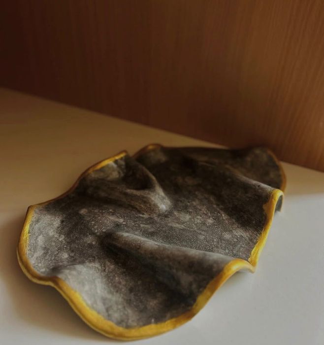 Глинен съд тип плато за сервиране