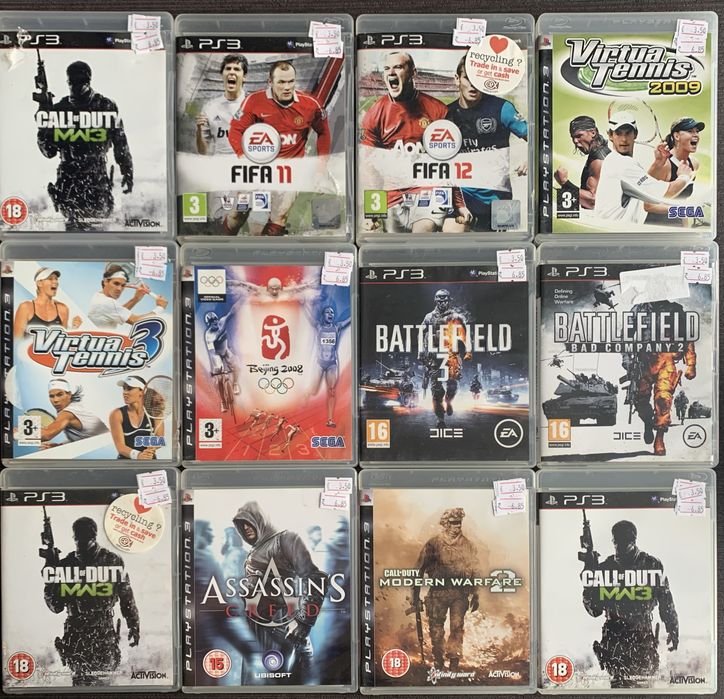 PS3 Игри playstation 3, плейстейшън 3 - 3.50€