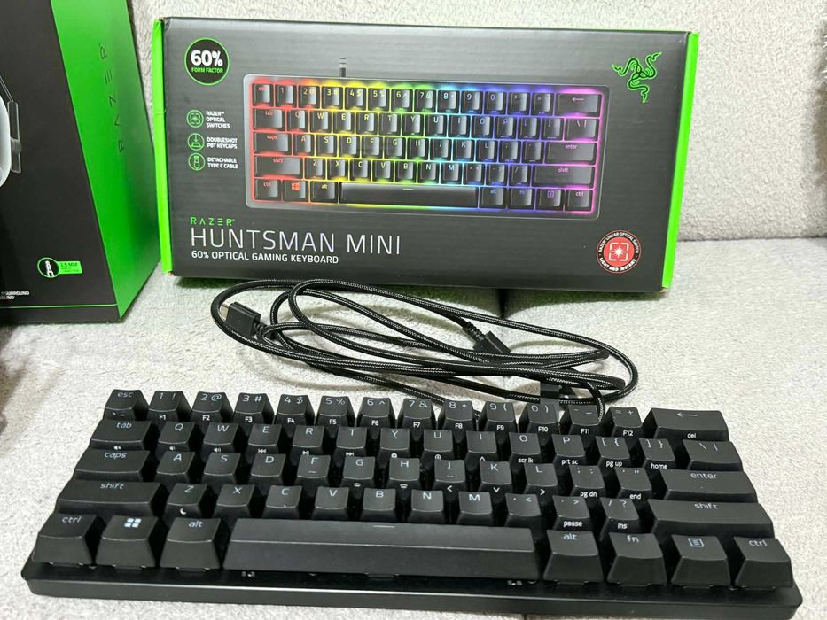 Razer Huntsman Mini + Razer BlackShark V2 X