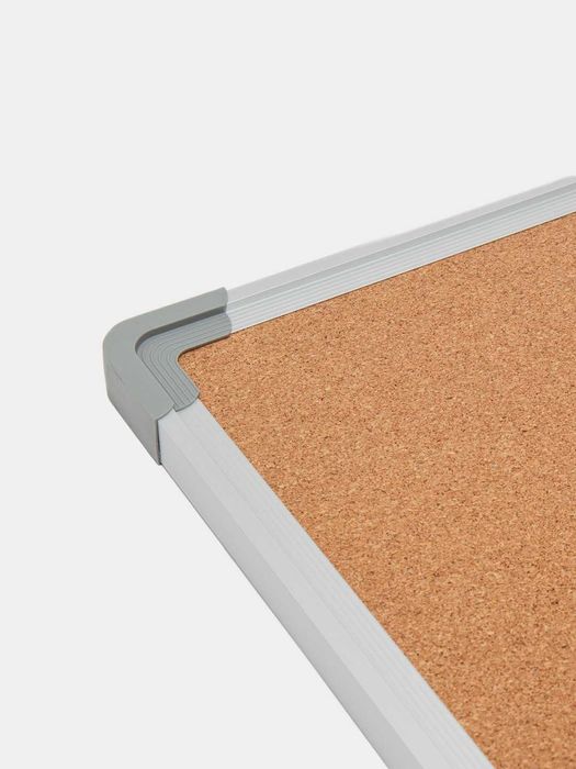 Пробковая доска, 90х60см Deli 39053 ОРИГИНАЛ Скидки !! Акция !!!