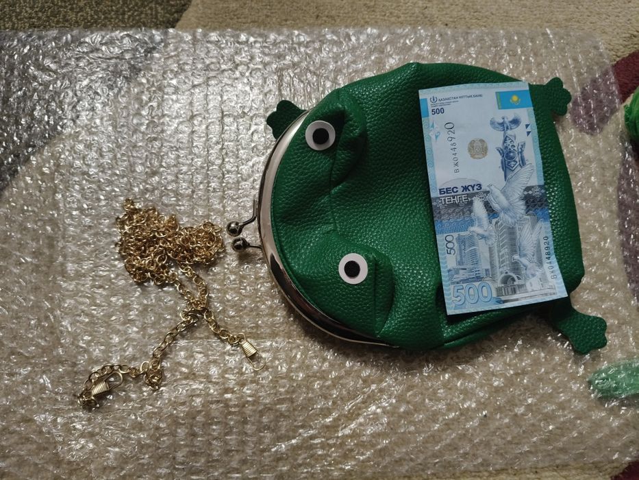 Детская сумочка лягушка