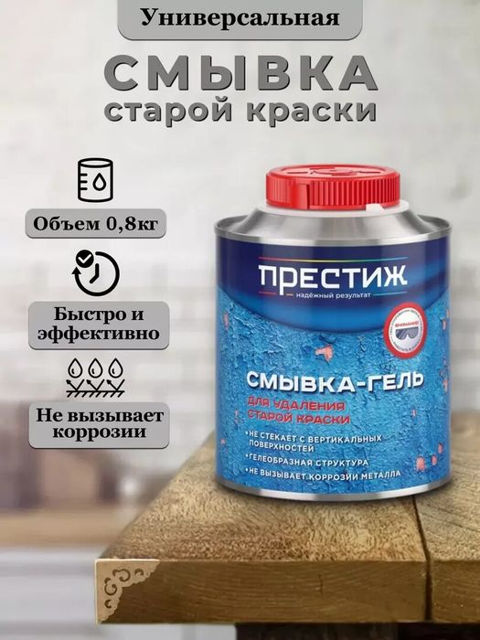 Смывка краски гель