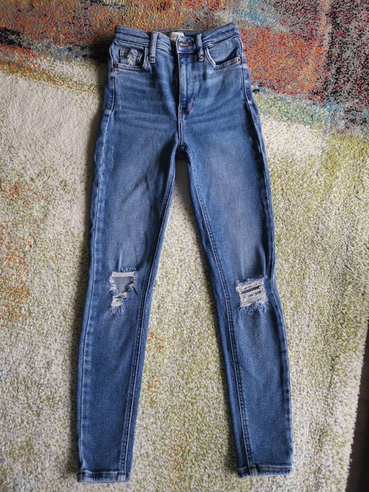 Blugi skinny 2xRiver Island si 1xZara