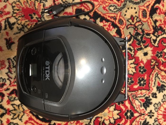 Tdk Boombox, Radio cd-player, portabil