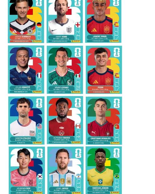 Vand album pdf stickere panini word cup 2026