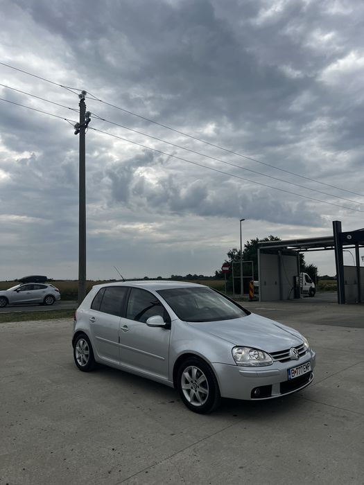 VW Golf 5 Goal 1.6 FSI 2006 | Încălzire scaune | 2 seturi roți NOI.                    (nu skoda, opel, peugeot, renault, bora, jetta, kia, honda)