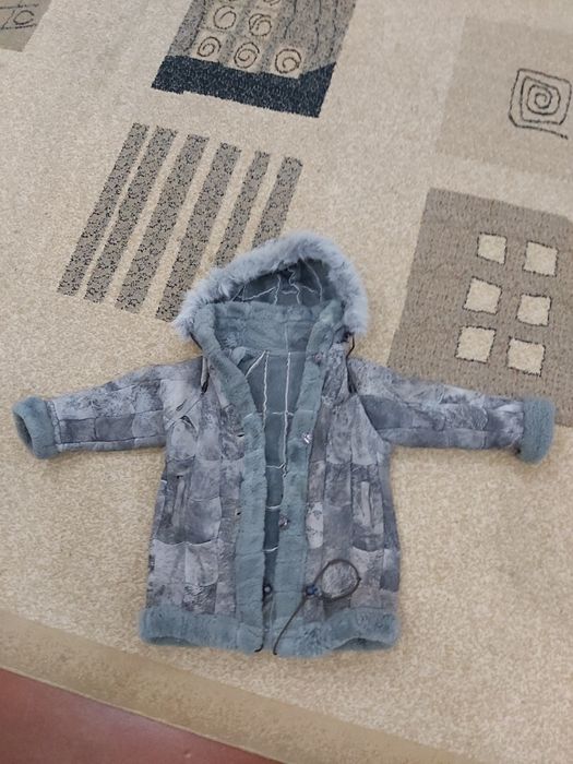 Дубленки на девочек б/у