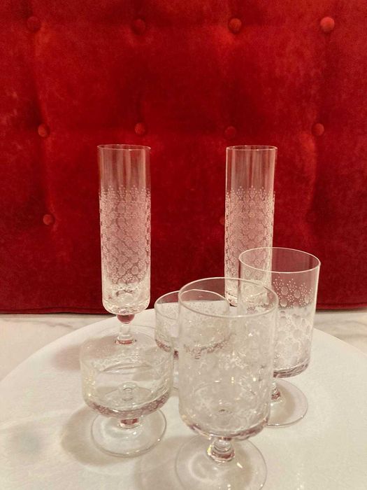 Set Rar Björn Wiinblad pentru Rosenthal Pahare și Tava Servire an 1970