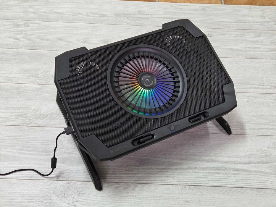 Гаранция / Охладителна подложка за лаптоп Genesis Oxid 850 RGB / 17.3" / Метална