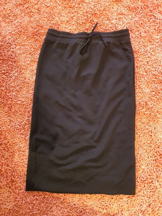 Fusta noua sport cu talie inalta si snur in talie