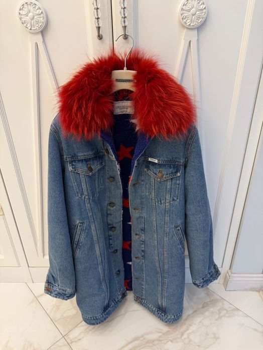 Джинсовка Италия с норкой S