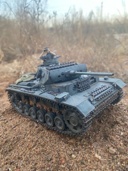 Модель немецкого танка Pz 3