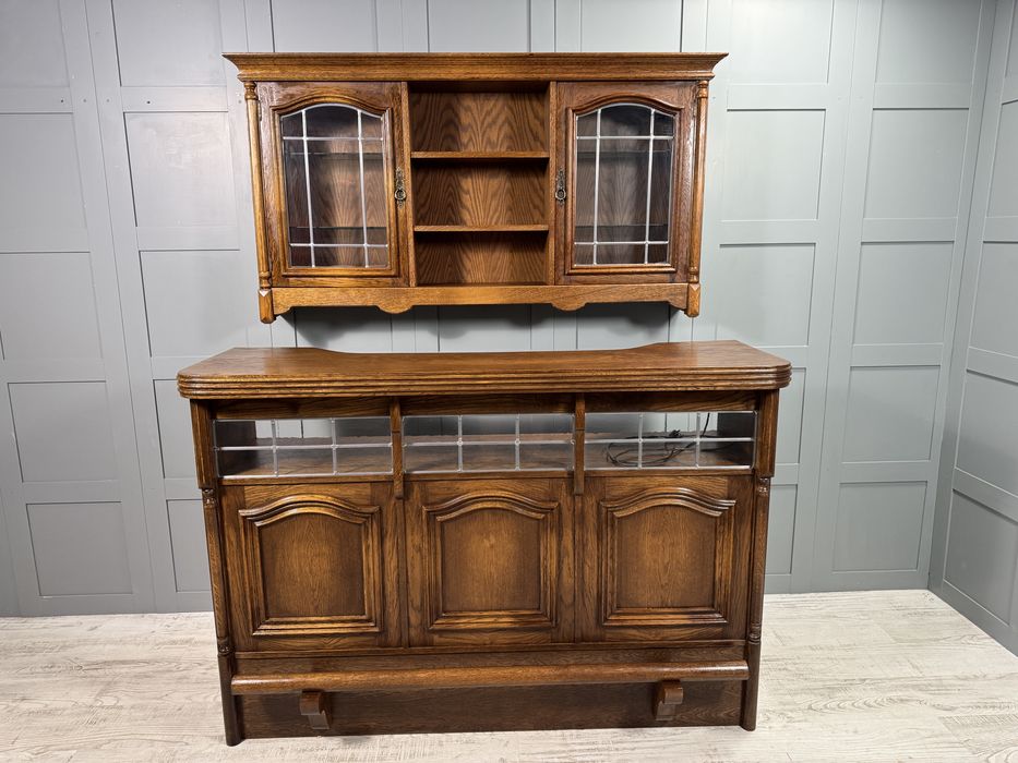 Бар плот - рецепция дъб масив К027