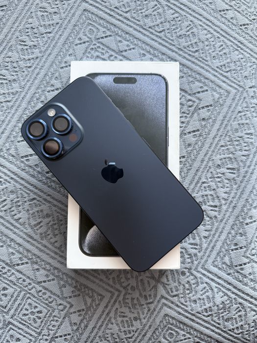 Айфон 15 про макс 256 синий