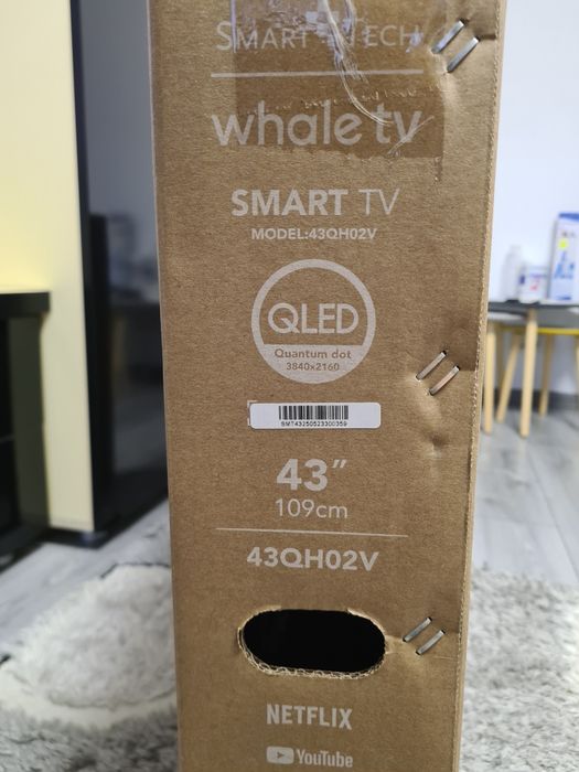 Tv smart Smart Tech UHD 4k 109cm sigilat
