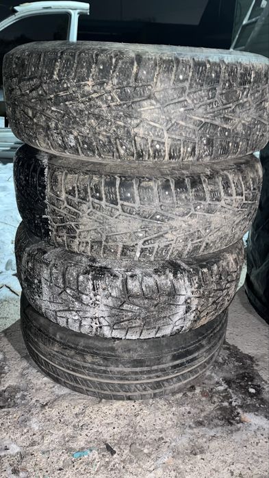 Диски с резиной на ваз