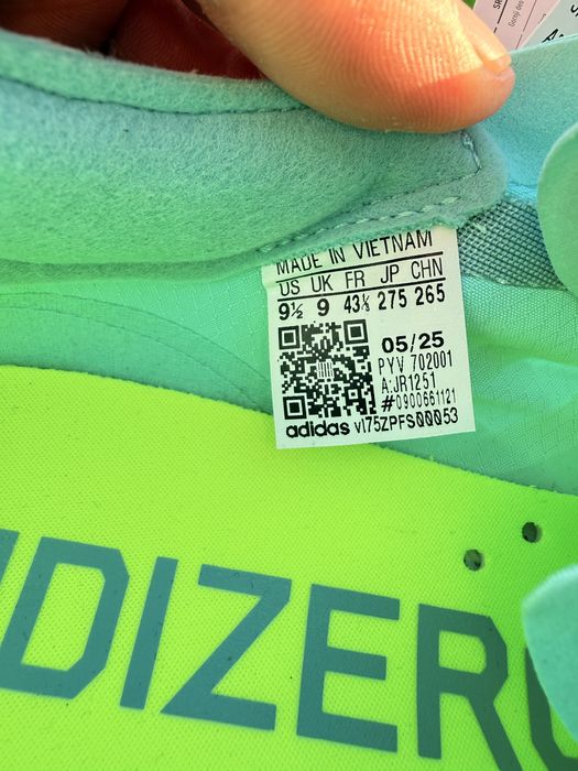 Adidas Adios  4 PRO M Light Aqua