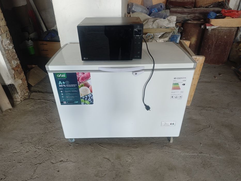 Маразилник  artel  330 литрли микровалновка  LG